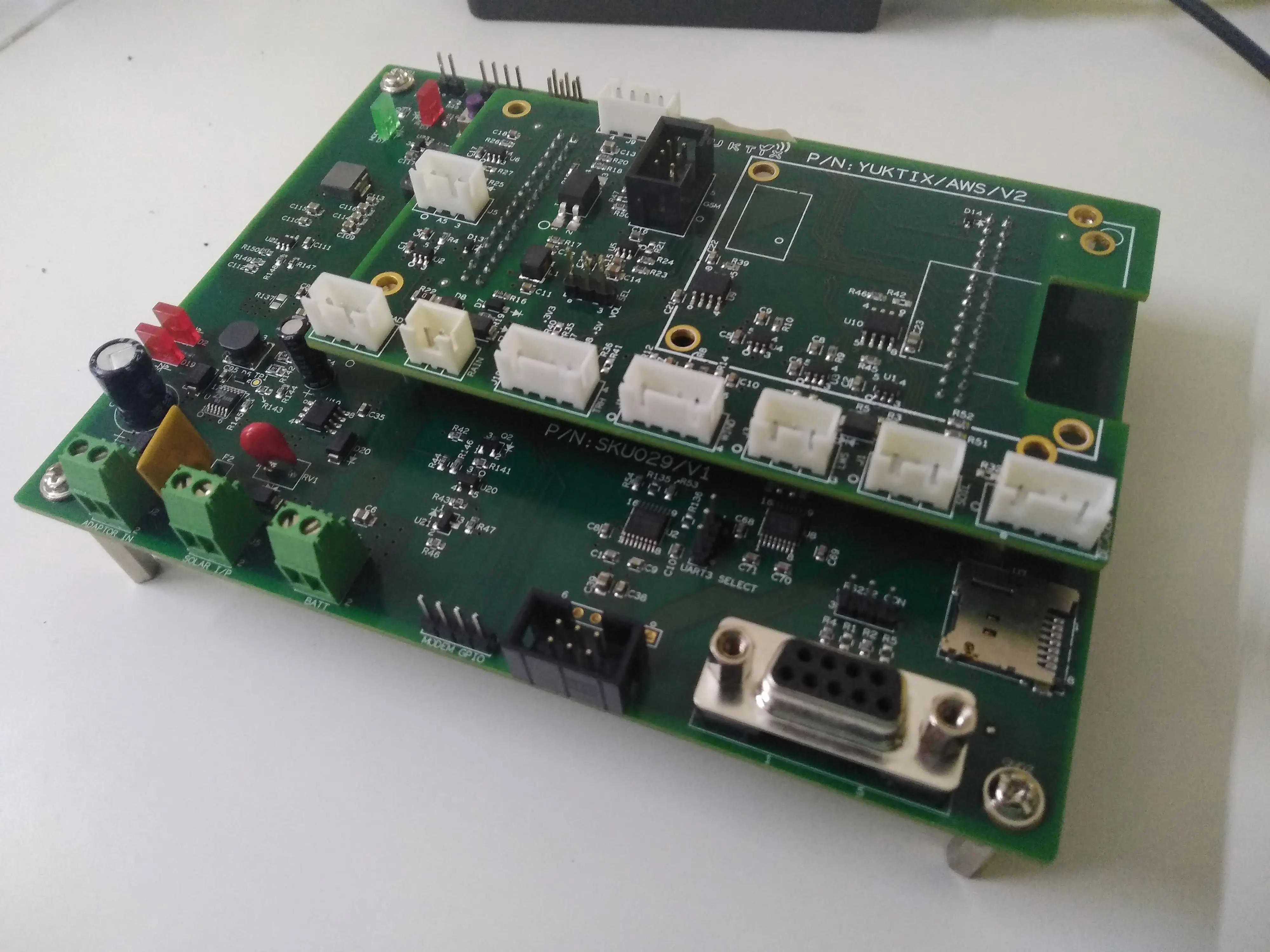 solar router pcb
